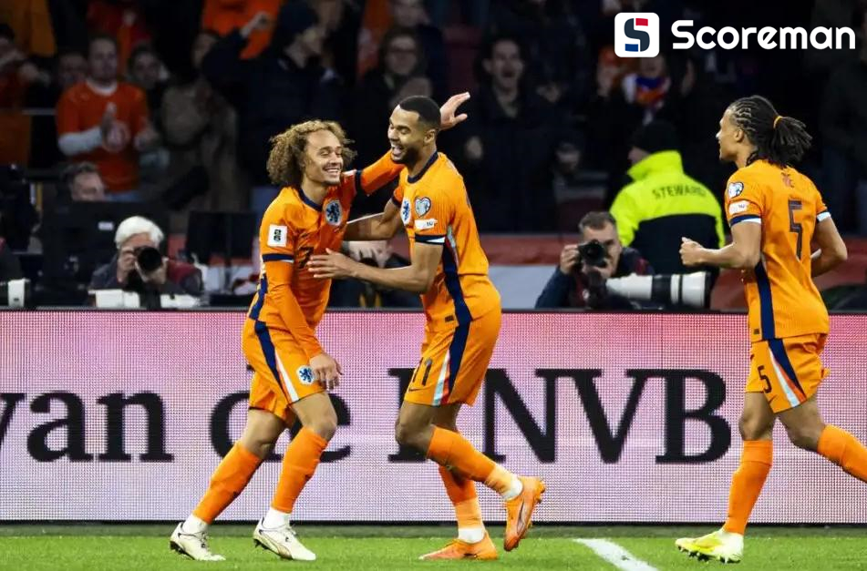 네덜란드, 리투아니아 4-0 대파... 조 1위로 월드컵 본선행